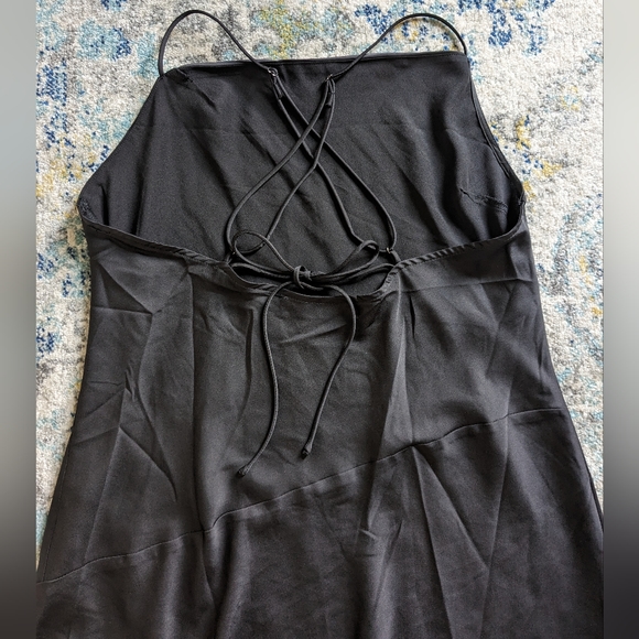 Astr The Label Asymmetrical Skinny Strap Gown in Women's XL - Picture 4 of 6